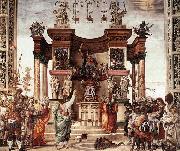 LIPPI, Filippino St Philip Driving the Dragon from the Temple of Hieropolis china oil painting reproduction